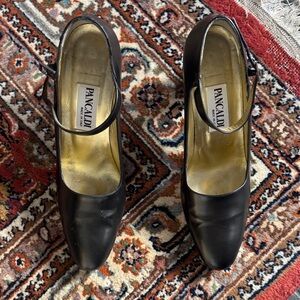 Pancaldi Black Mary Jane Heels